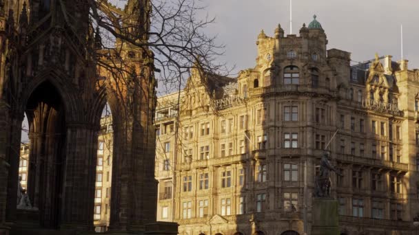 Jenners Store House Fraser Princes Street Edinburgh Edinburgh Egyesült Királyság — Stock videók