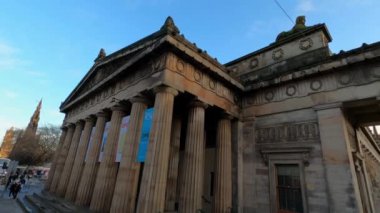 The Royal Scottish Academy in Edinburgh - EDINBURGH , SCOTLAND - JANUARY 11, 2020