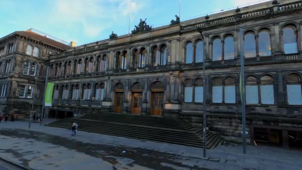 Museu Nacional Escócia Edimburgo Edinburgh Scotland Janeiro 2020 — Vídeo de Stock