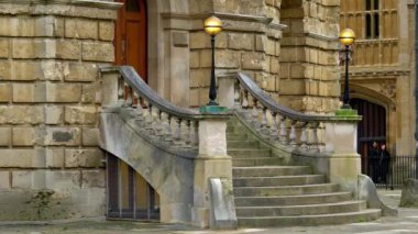 Cityscapes of Oxford in England - OXFORD, UNITED KINGDOM - JANUARY 3, 2020