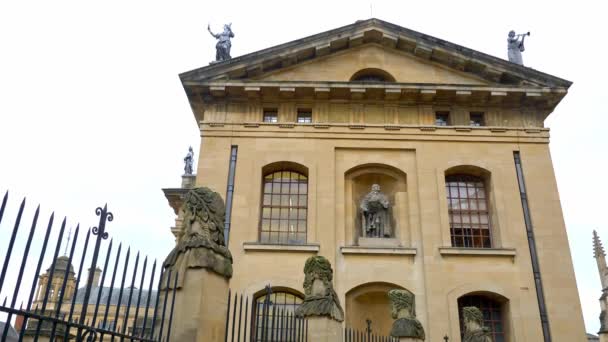 Paesaggi Urbani Oxford Inghilterra Oxford Regno Unito Gennaio 2020 — Video Stock