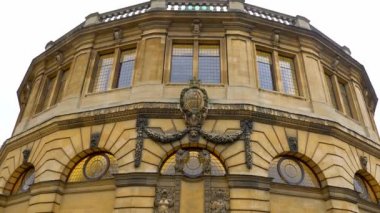 Oxford İngiltere 'deki Sheldonian Tiyatrosu - OXFord, Birleşik KINGDOM - 3 Ocak 2020