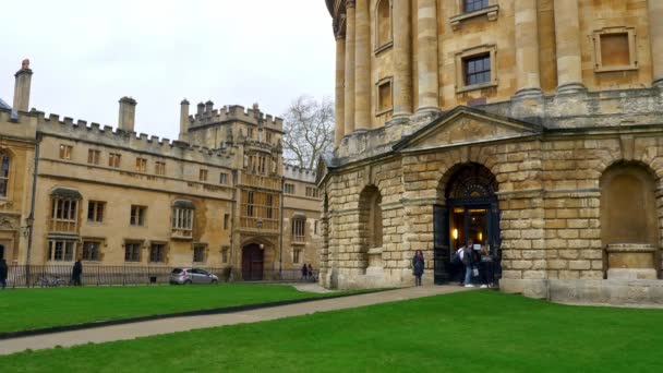 Paysages Urbains Oxford Angleterre Oxford Royaume Uni Janvier 2020 — Video