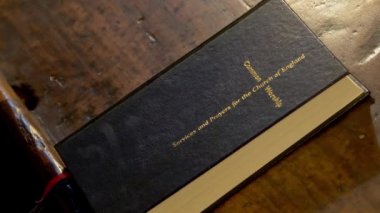 Oxford 'daki İsa Kilisesi Katedrali' nde dua kitabı - Oxford, İngiltere - 3 Ocak 2020
