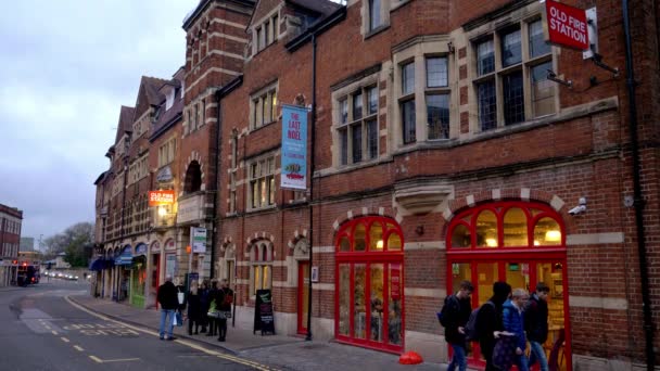 Ancienne Caserne Pompiers Oxford Oxford Royaume Uni Janvier 2020 — Video