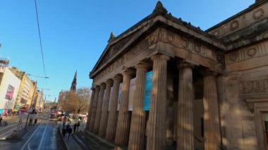 The Royal Scottish Academy in Edinburgh - EDINBURGH, UNITED KINGDOM - JANUARY 11, 2020