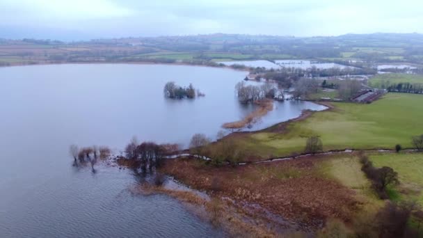 Brecon Beacons National Park Gales Imágenes Vista Aérea — Vídeo de stock