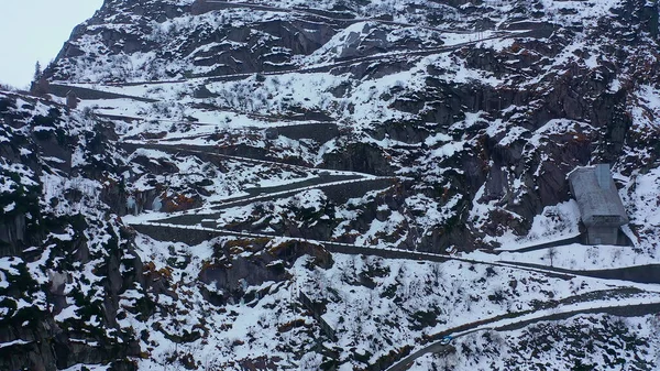 Nádherné Jezero Názvem Tuebsee Hoře Titlis Švýcarsku Cestovní Fotografie — Stock fotografie