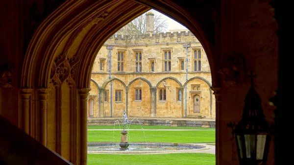 Christ Church Cathedral Oxford University Oxford England Oxford United Kingdom — Stock Photo, Image