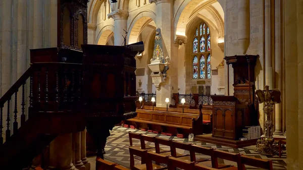 Christ Church Cathedral Oxford Oxford United Kingdom January 2020 — 图库照片