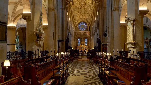 Christ Church Cathedral Oxford Oxford Wielka Brytania Stycznia 2020 — Zdjęcie stockowe