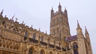 Famous Gloucester Cathedral in England