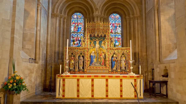 Christ Church Cathedral Oxford Oxford Egyesült Királyság Január 2020 — Stock Fotó