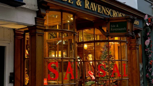 Ede Und Ravenscroft Store Oxford Oxford Großbritannien Januar 2020 — Stockfoto