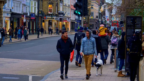 Early University Oxford England Oxford Wielka Brytania Stycznia 2020 — Zdjęcie stockowe