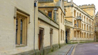 Oxford İngiltere 'deki Blackwell mağazası - Oxford, İngiltere - 3 Ocak 2020