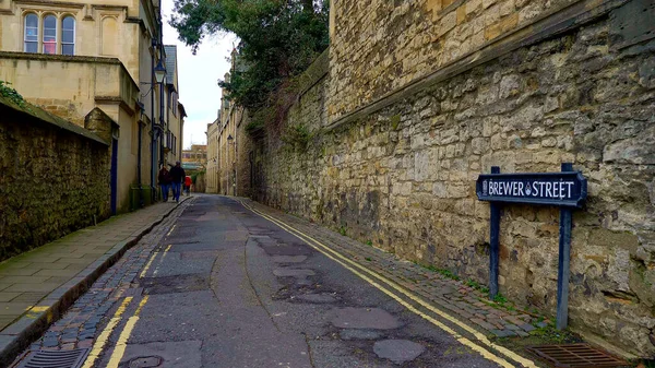 Pembrown Square Оксфорде Англия Oxford United Kingdom January 2020 — стоковое фото