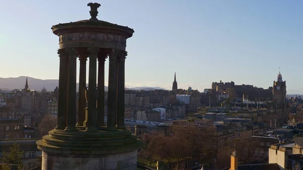 Cityscapes of Edinburgh Scotland – stockfoto