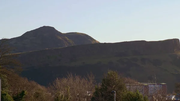 Panoramic view over Edinburgh from Calton Hill — Stock Photo, Image