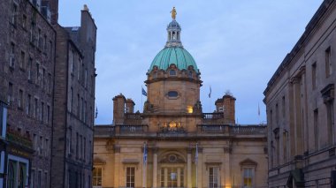 Edinburgh, İskoçya 'daki tepe üzerinde müze - 10 Ocak 2020