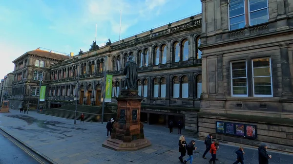 Museu Nacional da Escócia em Edimburgo - EDINBURGH, REINO UNIDO - JANEIRO 11, 2020 — Fotografia de Stock