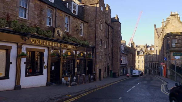 Cityscapes of Edinburgh Scotland - EDINBURGH, SCOTLAND - JANUARY 10, 2020 — ストック写真