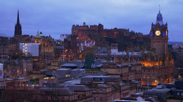 Cityscapes of Edinburgh Scotland — Stockfoto