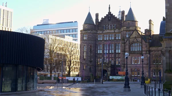 Universidad de Edimburgo - Biblioteca - EDIMBURGO, ESCOLANDIA - 10 DE ENERO DE 2020 — Foto de Stock