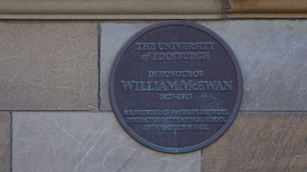 University of Edinburgh - McEwan Hall - EDINBURGH, SCOTLAND - JANUARY 10, 2020 – stockfoto