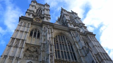 Londra 'daki Westminster Manastırı - Londra, İngiltere - 10 Aralık 2019