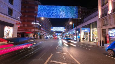 Timelapse, Londra 'daki Oxford Caddesi' nde Noel 'i 10 Aralık 2019' da çekti.