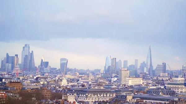 Καταπληκτικό Λονδίνο Από Ψηλά Εναέρια Άποψη — Φωτογραφία Αρχείου