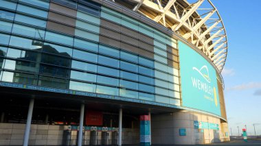 ünlü futbol stadyumu Wembley London - Londra, Birleşik Krallık - 10 Aralık 2019