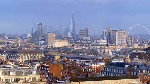 Καταπληκτικό Λονδίνο Από Ψηλά Εναέρια Άποψη — Φωτογραφία Αρχείου