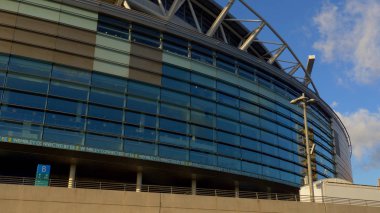 Wembley Londra 'daki ünlü futbol stadyumu - Londra, Birleşik Krallık - 10 Aralık 2019