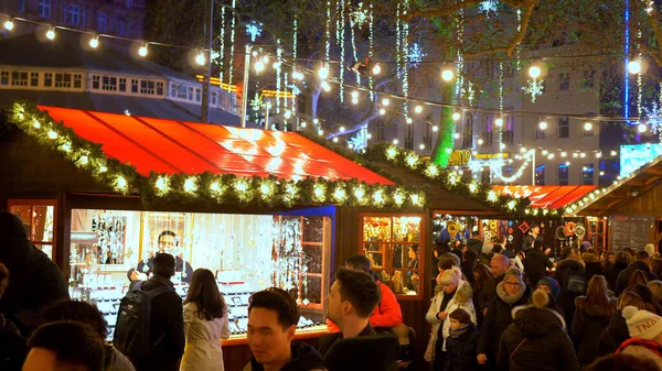Mooie Kerstmarkt Londen Londen Verenigd Koninkrijk December 2019 — Stockfoto