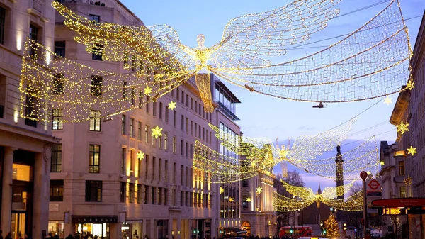 Tolle Weihnachtsdekoration London London Vereinigtes Königreich Dezember 2019 — Stockfoto