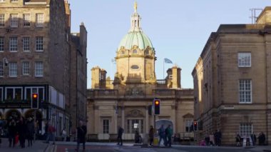 Edinburgh 'daki Höyük Müzesi - EDINBURGH, BİRLİK KINGDOM - 10 HAZİRAN 2020