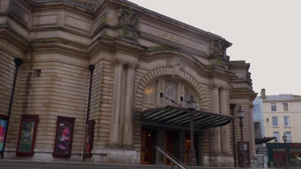 Usher Hall Edinburgh Ngiltere Ünlü Bir Mekan Ocak 2020 — Stok video