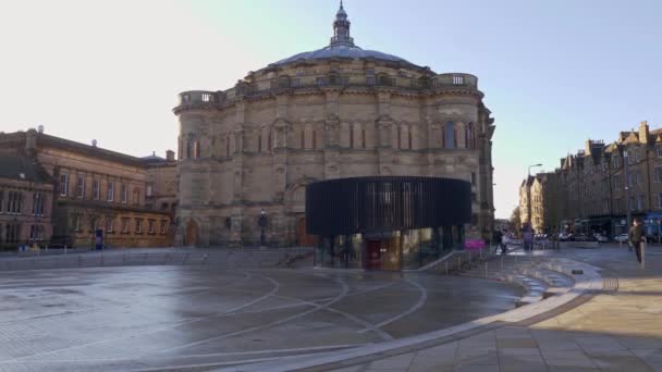 Universität Edinburgh Edinburgh Vereinigtes Königreich Januar 2020 — Stockvideo