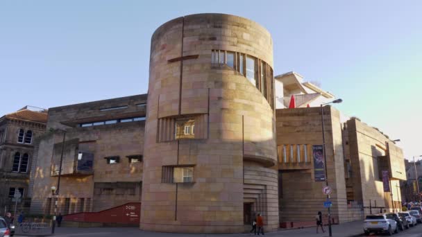 エディンバラのスコットランド国立博物館 イギリスのエディンバラ 2020年1月10日 — ストック動画