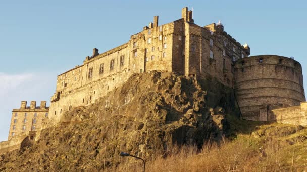 Stadsgezichten Van Edinburgh Schotland Fotografie Galerij — Stockvideo