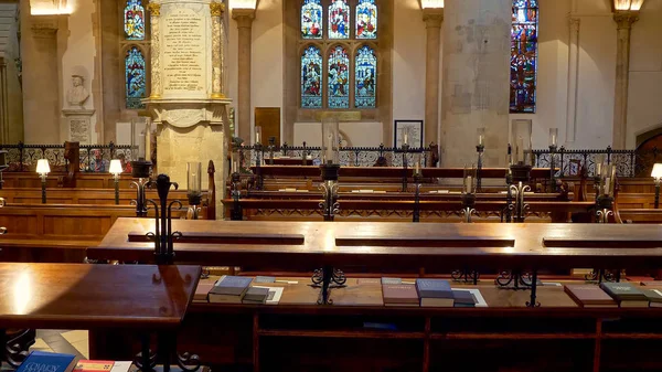 Krisztus templom katedrális Oxfordban - Oxford, Anglia - január 3, 2020 — Stock Fotó