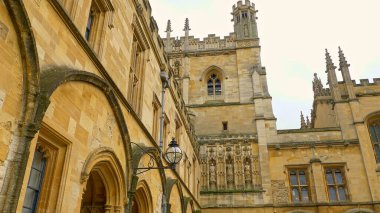 Christ Church Cathedral in Oxford - OXFORD, ENGLAND - JANUARY 3, 2020