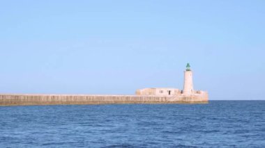 Malta 'nın başkenti Valletta' nın şehir manzaraları - seyahat görüntüleri