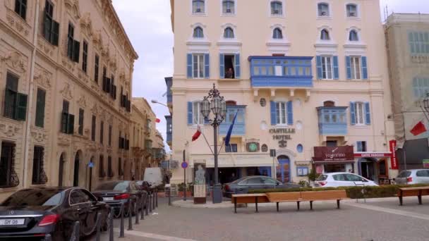 Castille Hotel Valletta Malta Valletta Malta March 2020 — Stock video