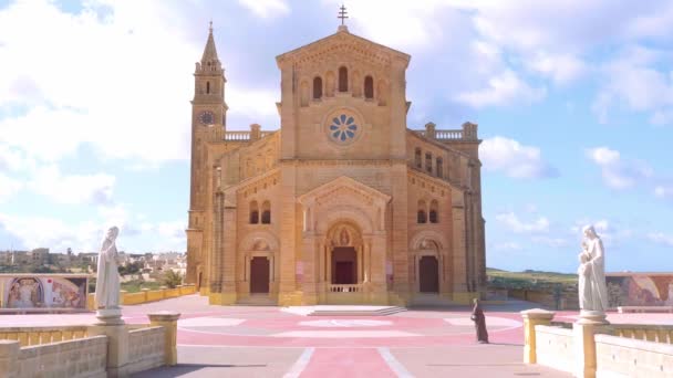 Чудесный Остров Гоцо Мальта Госо Мальта Марта 2020 Года — стоковое видео