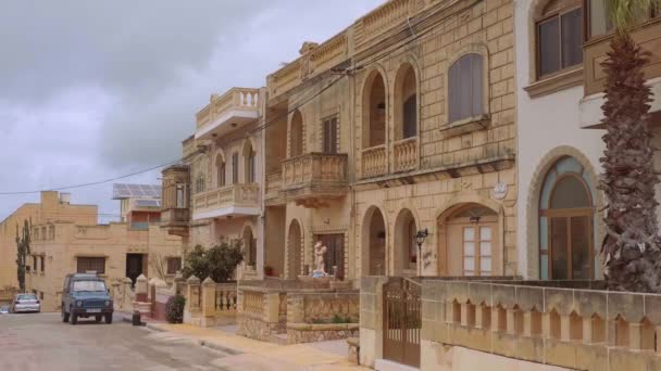 Gozo Malta Harika Malikaneler Gozo Malta Mart 2020 — Stok video