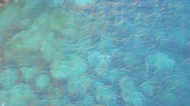 Malta 'daki Blue Grotto adanın ünlü bir simgesidir - seyahat görüntüleri