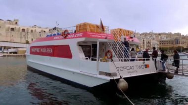 Valletta 'nın şehirleri - Malta' nın başkenti - VALLETTA, MALTA - 5 Mart 2020